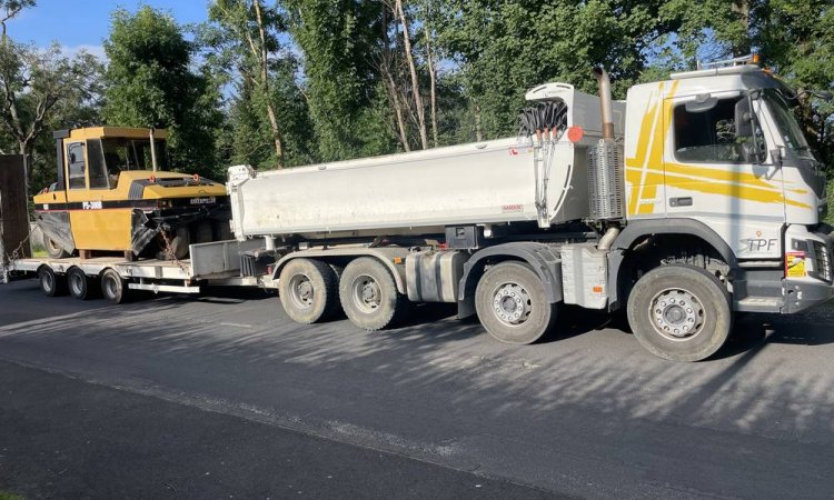 Transport et transfert d’engins - Yssingeaux - Transport Pichon Florent